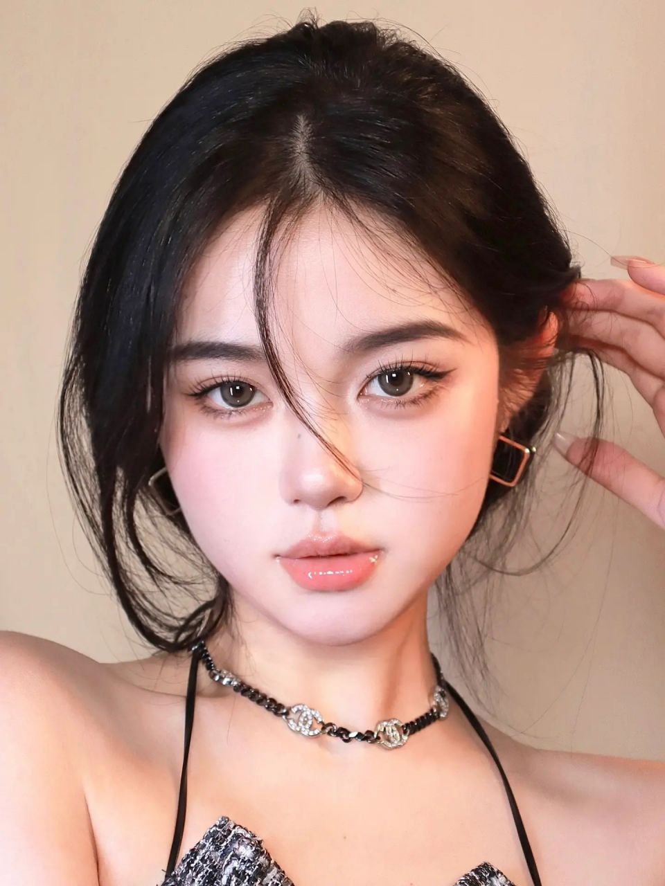 天秤座美女的均衡脸97#美女