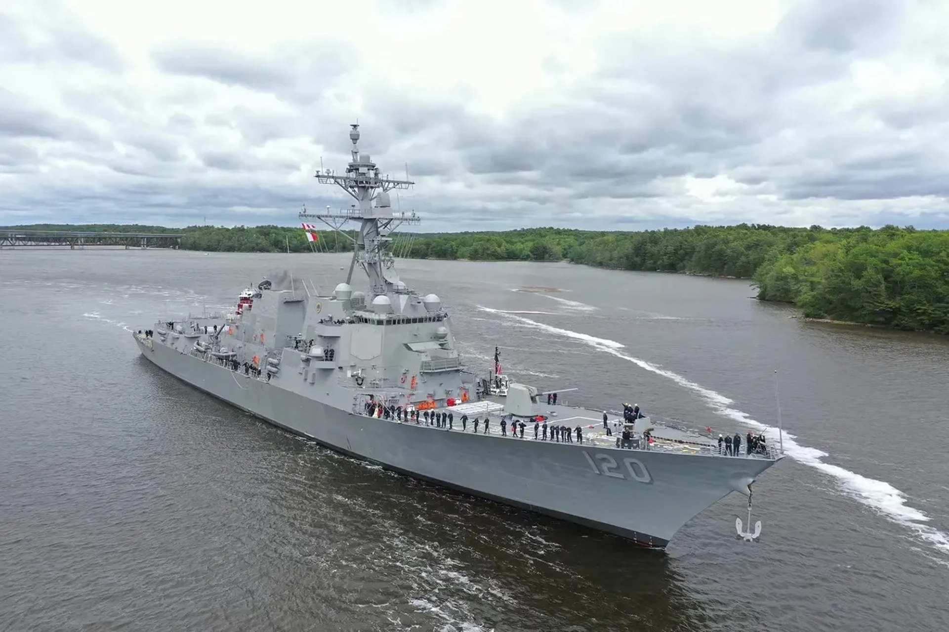 海军ddg-120卡尔61m61莱文号 阿利61伯克级flight iia型驱逐舰