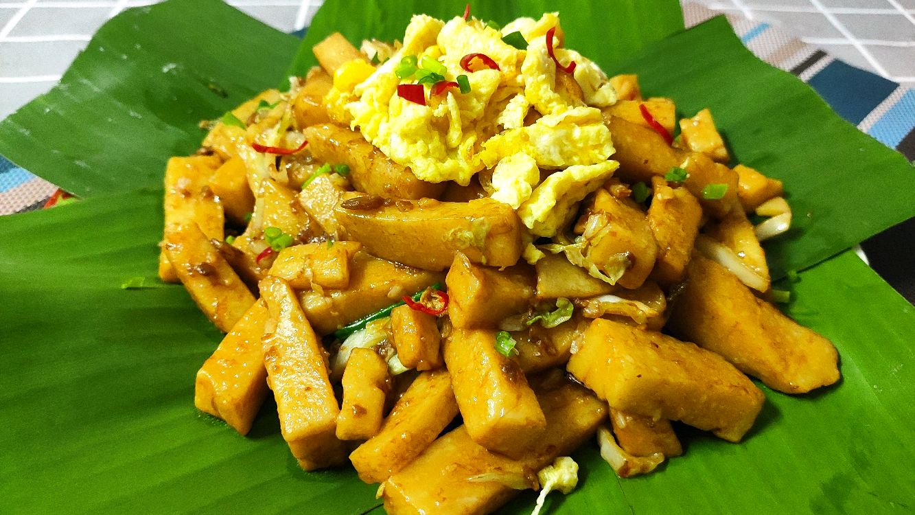 追寻儿时美食,潮州炒糕粿,40年都忘不了的味道