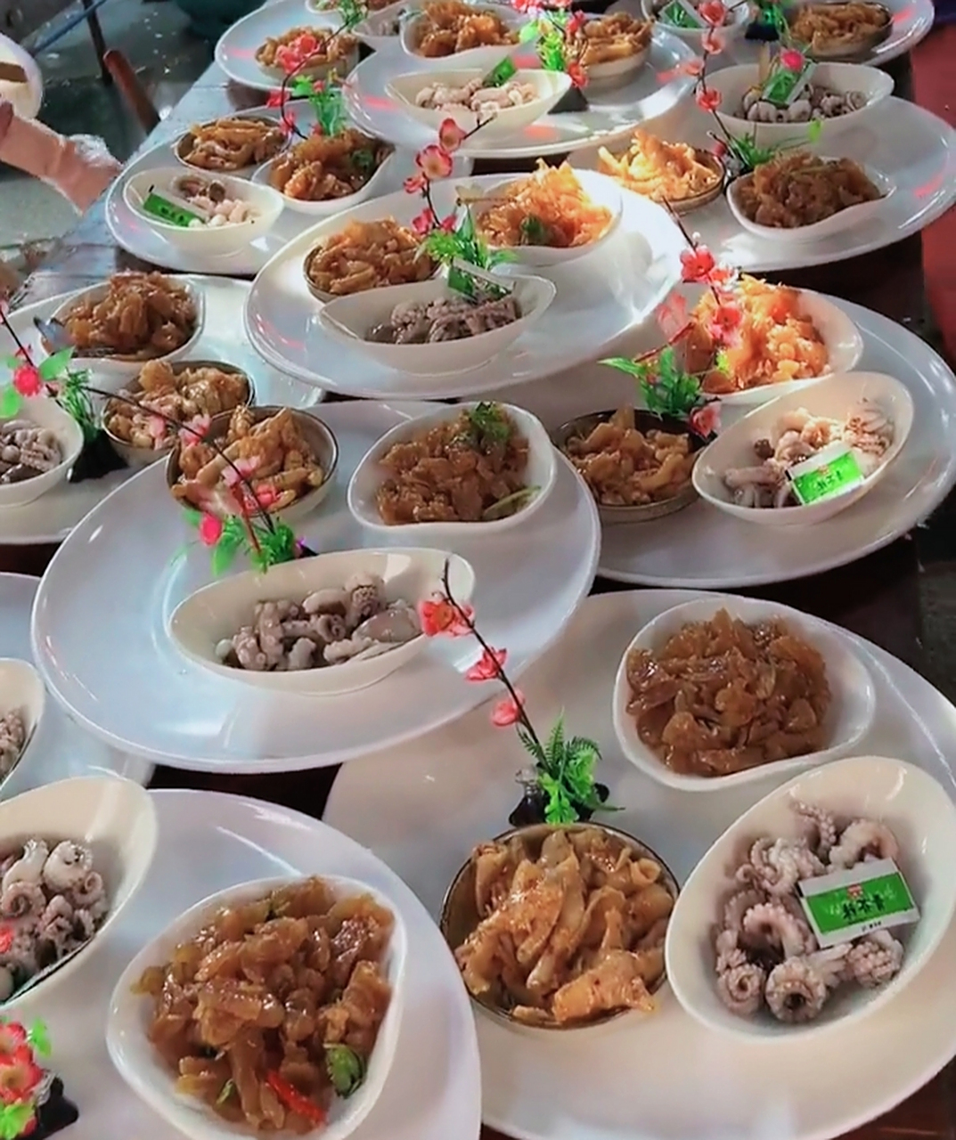 闽南韵味,流水席盛宴 闽南喜宴,丰盛流水席 感受闽南,品尝流水席 闽南