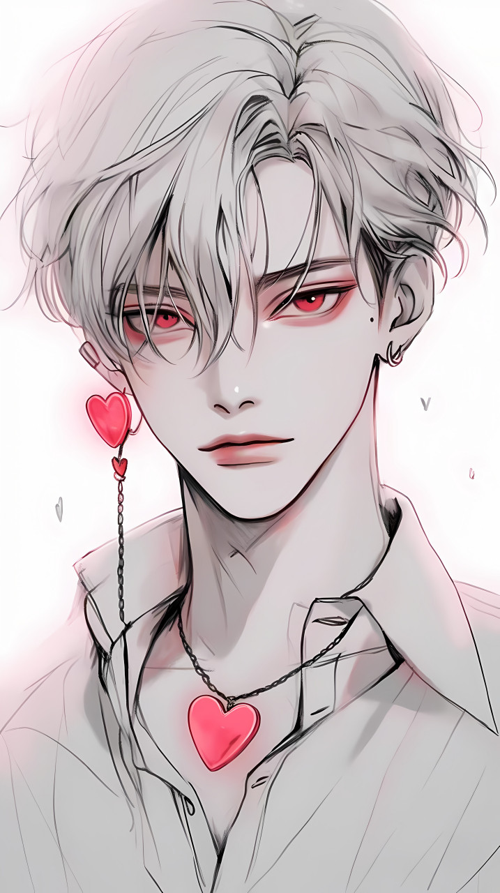 韩系美男 #二次元# #ai绘画