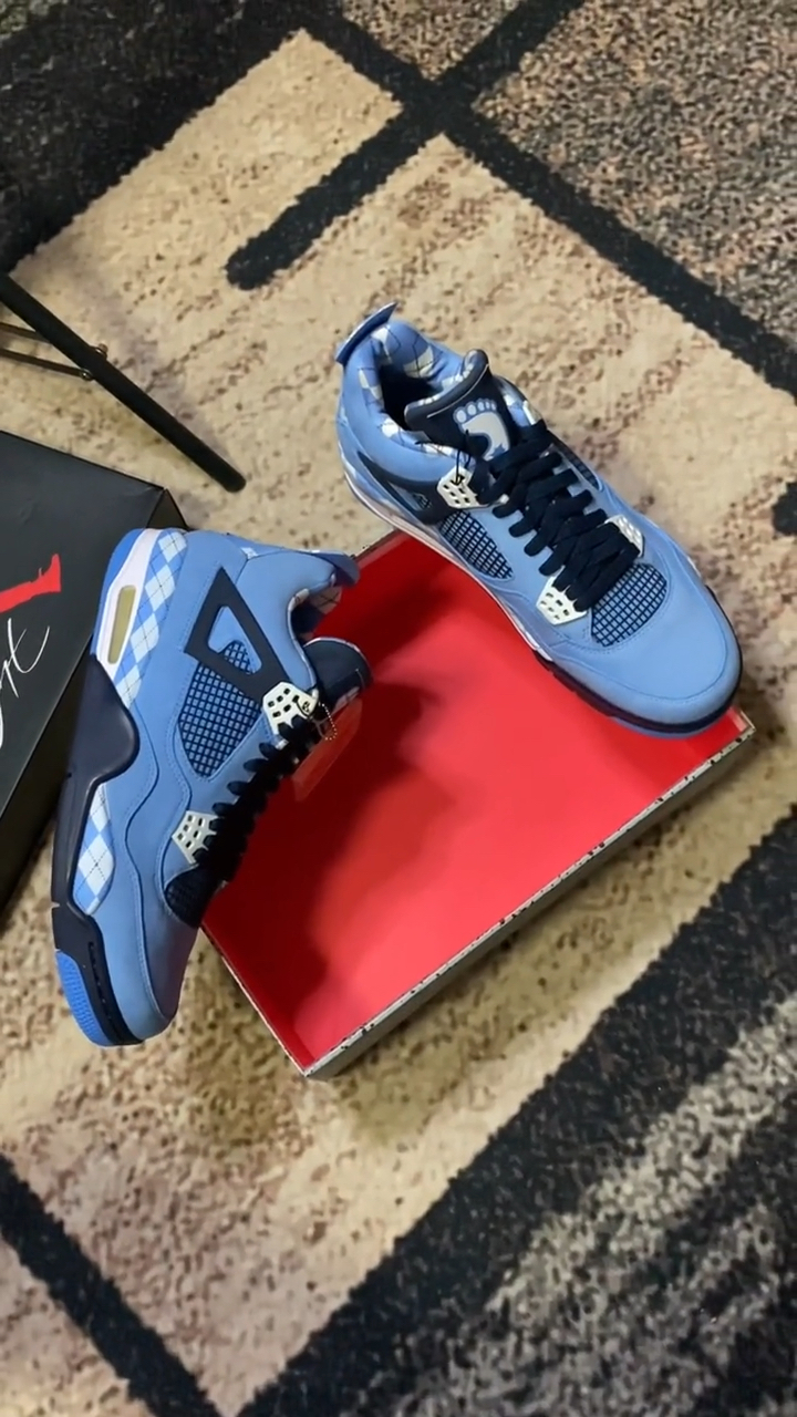 aj4北卡蓝开箱分享!