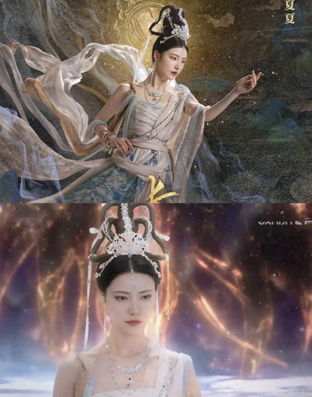 【长月烬明剧拍服化道】热门的电视剧长月烬明,当初凭借精美的敦煌