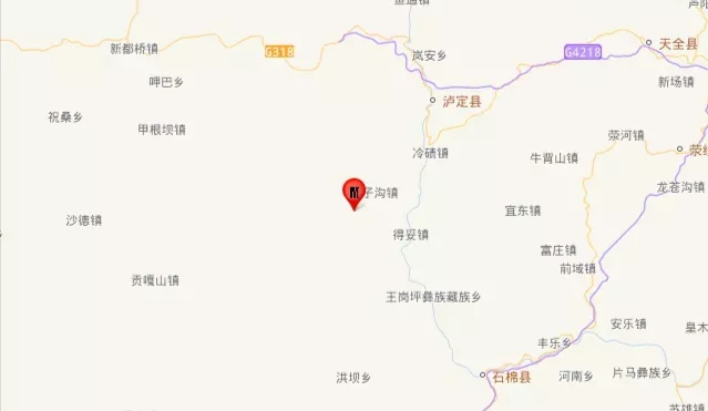 泸定连发4次地震  市民：不敢睡觉