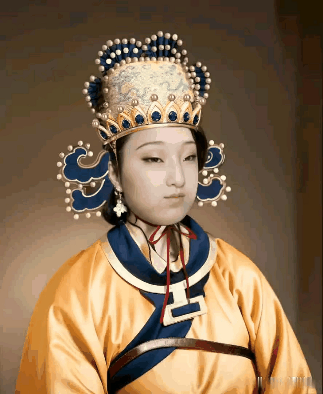 ai科技还原武则天"龙睛凤颈"相貌,不愧是一代女皇!