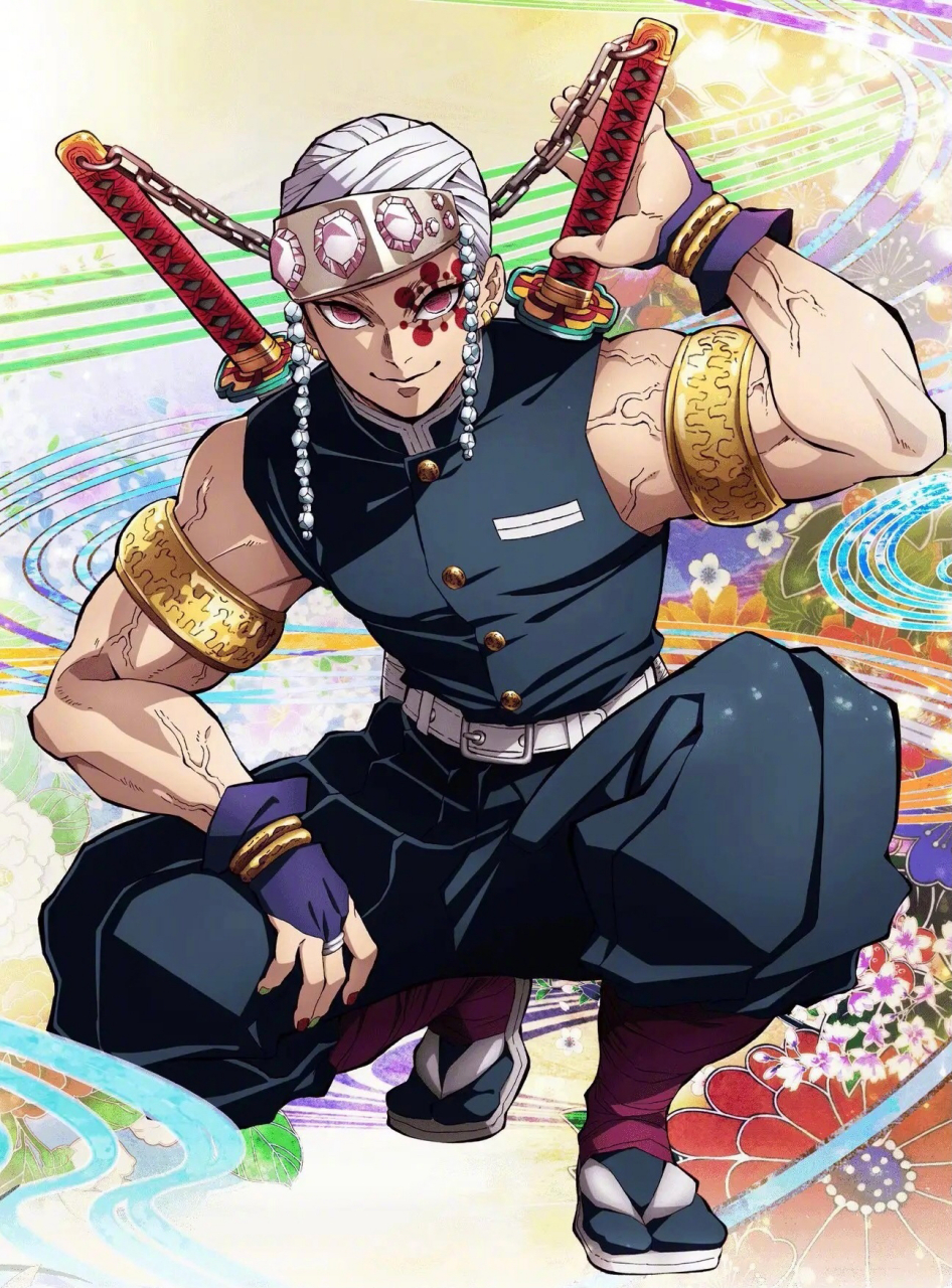 10月31日是「鬼灭之刃」音柱 宇髄天元的生日 95 祝华丽丽的天元