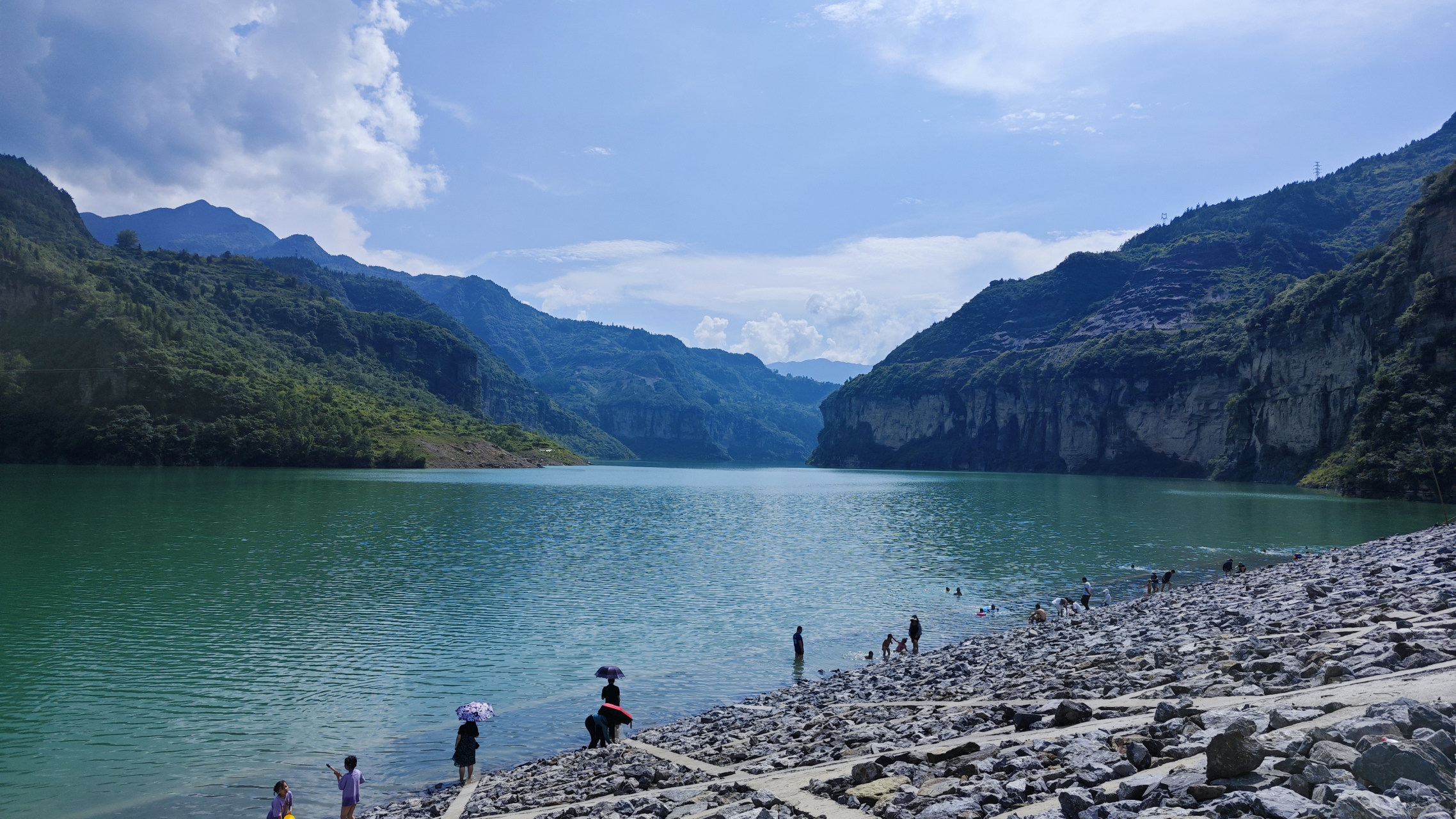 重庆金山湖水库图片