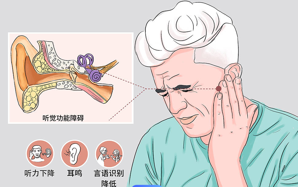 老年人听力下降的原因和预防,做好这两件事,让耳朵年轻起来