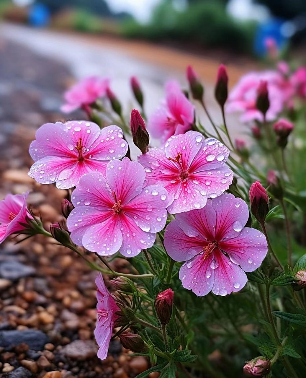 美花分享:小粉红花的梦想,多么美!