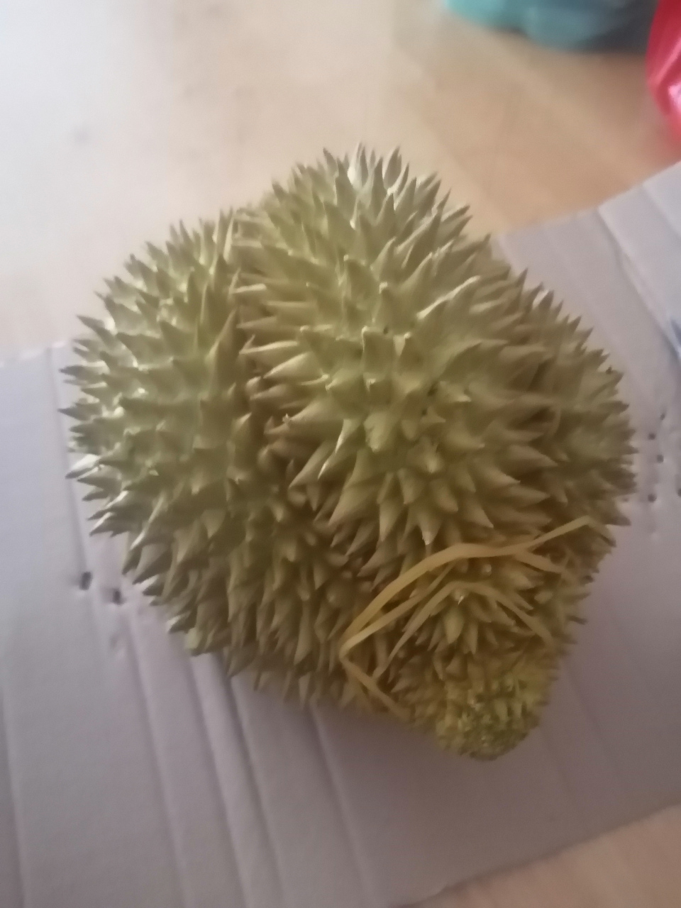 突然间佷想吃榴莲, 看到朋友圈晒图, 真是心有灵犀哈.