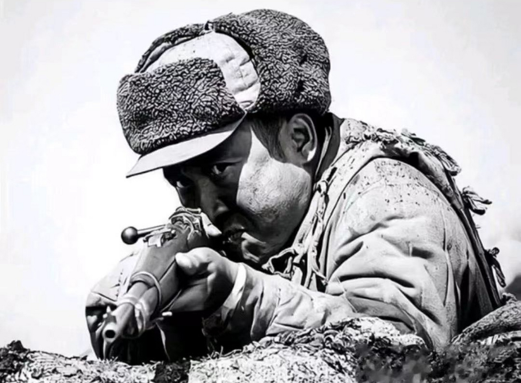 在1952年的抗美援朝战争期间,中朝联军与美军在朝鲜半岛上进行了激烈