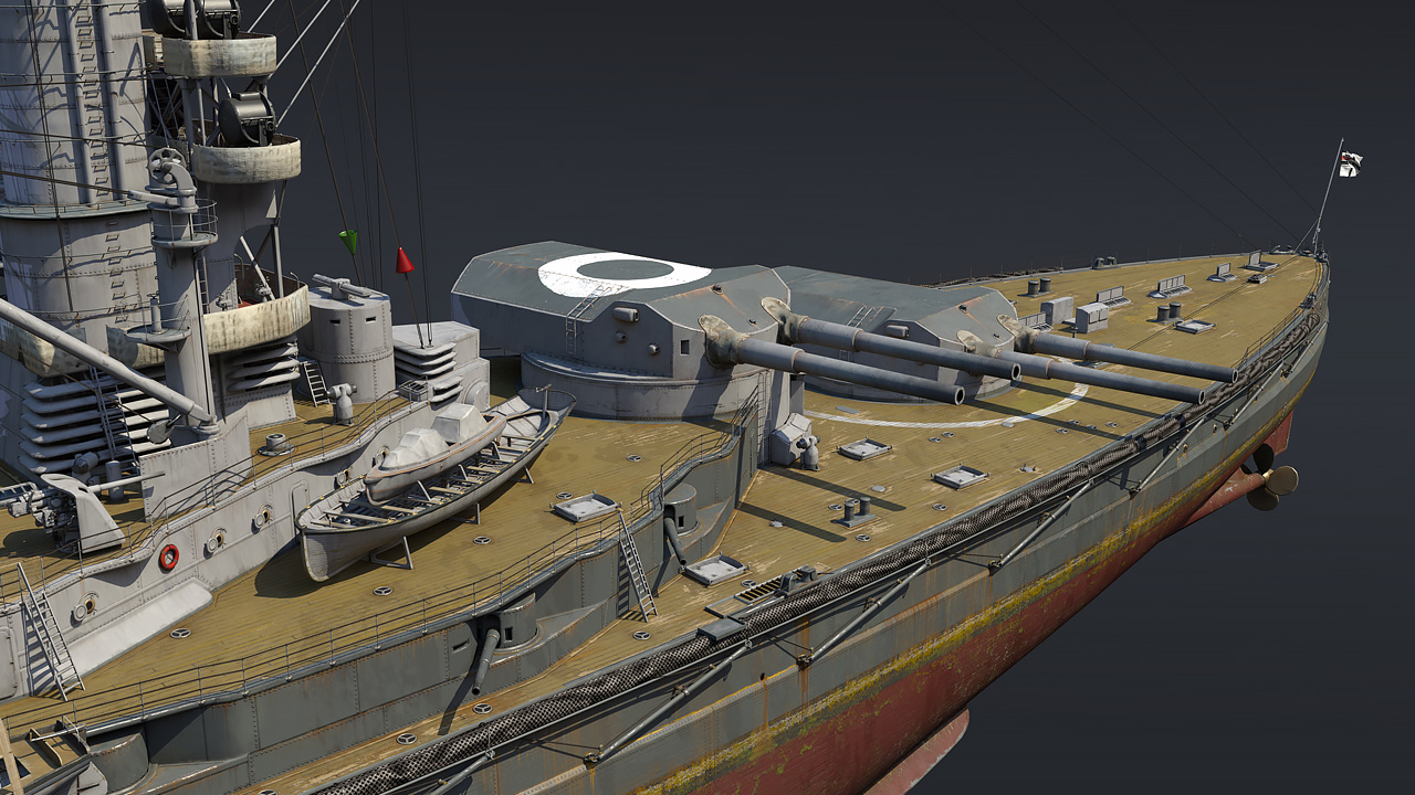 舰船欣赏:德国海军 巴伐利亚级战列舰