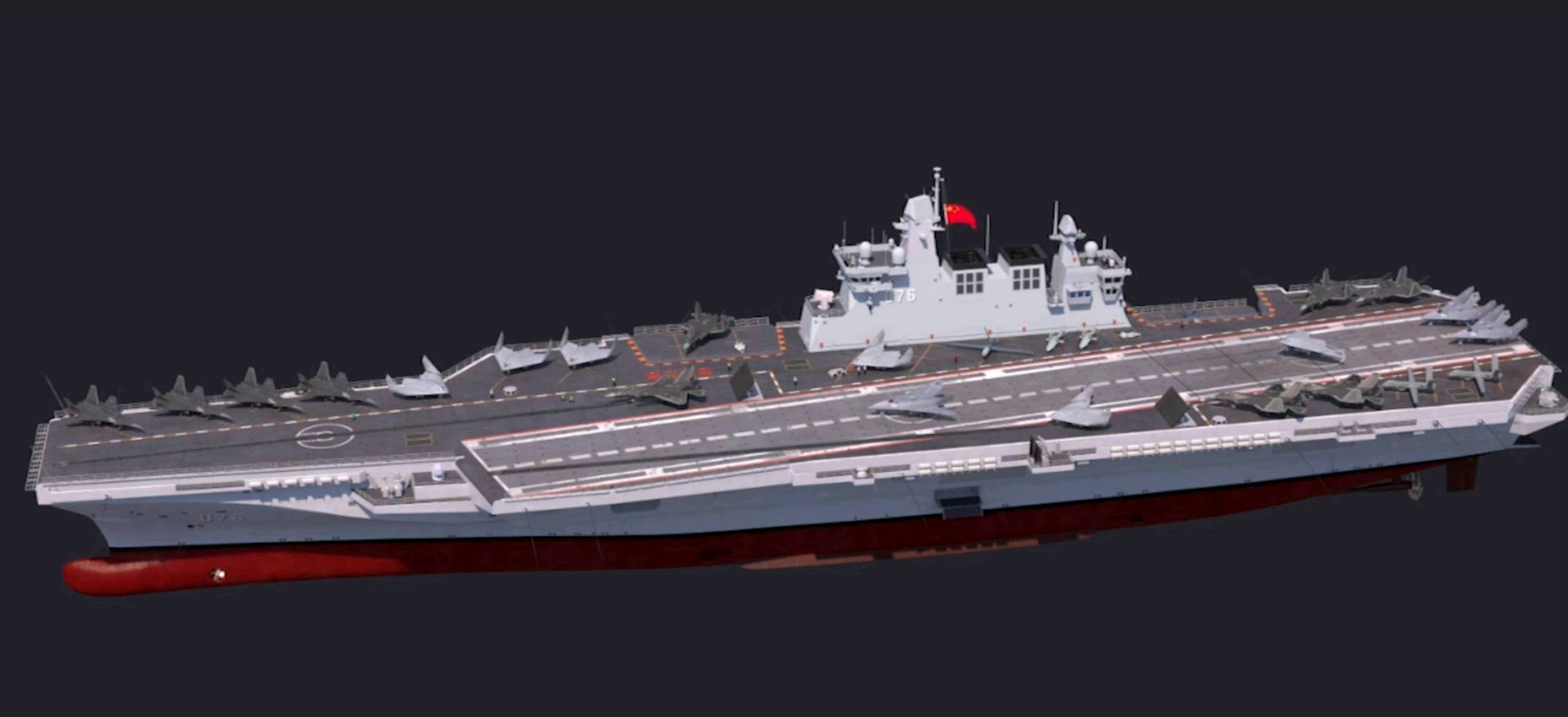 歼35也或将上舰  随着科技的不断进步和军事实力的提升,我国在军事