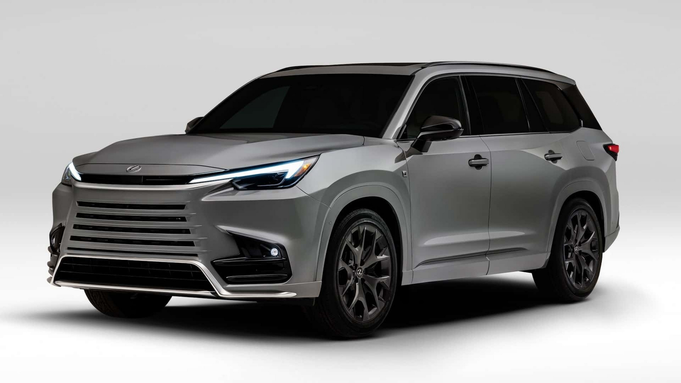 雷克萨斯tx官图发布,新车定位中大型suv,与丰田大汉兰达同基于tnga-k