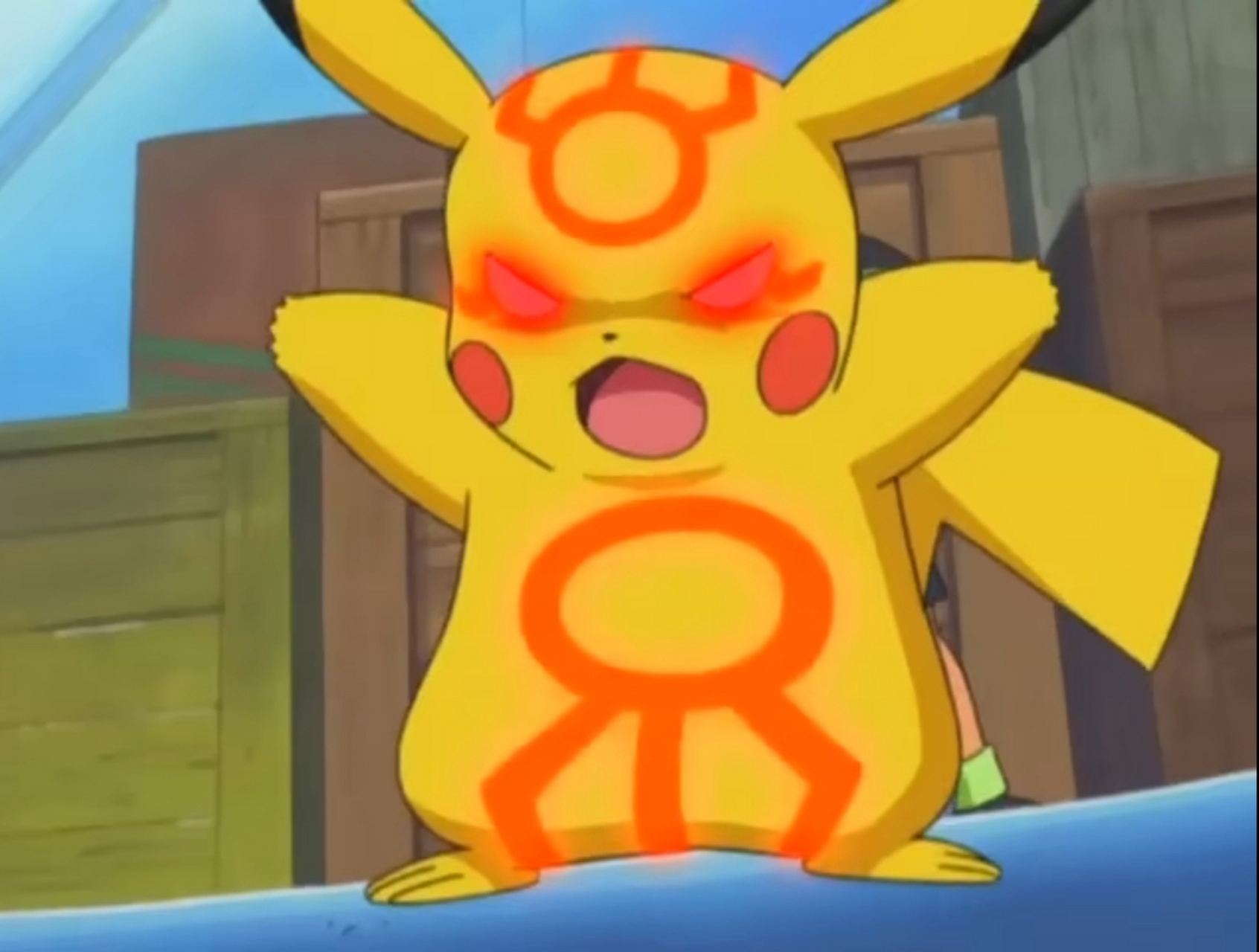 拜托,原始回归形态皮卡丘超帅的好吧