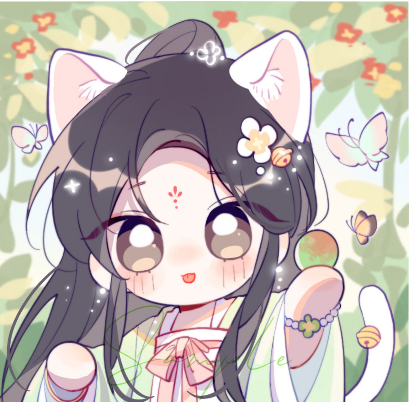 二哈和他的白猫师尊# 谁能拒绝q版修晚宁[打call] wb:咩有失绵