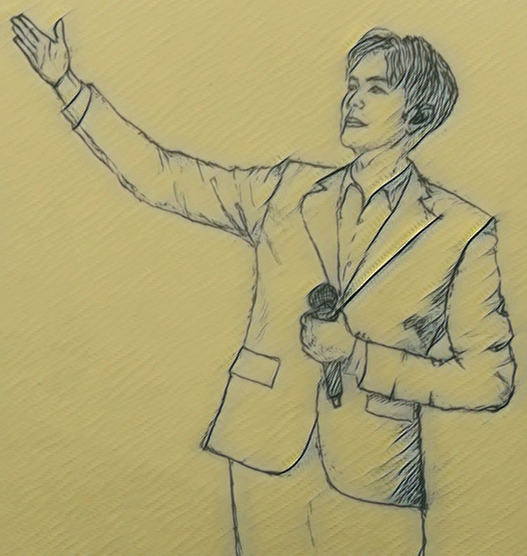 绘画练习7,为钟汉良先生庆生