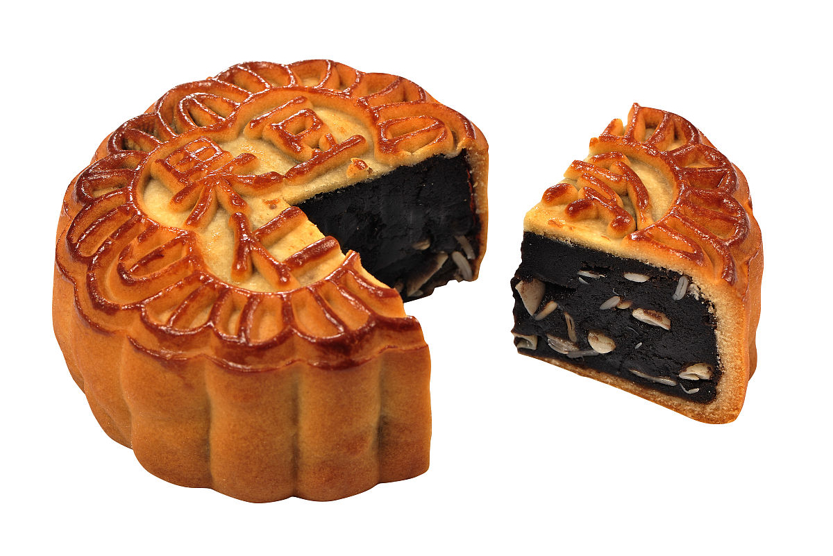 中秋月饼之黑芝麻月饼