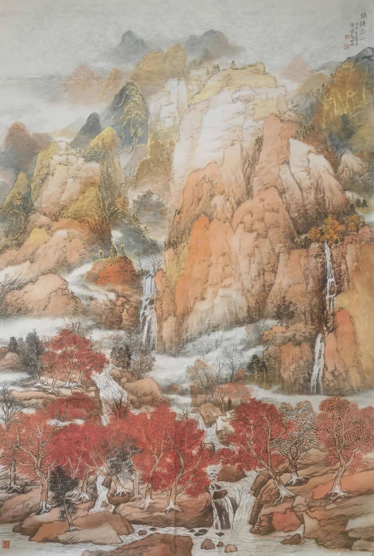 沈阳书画院|穆瑞彪的山水画,迎面吹来一股清新的风!