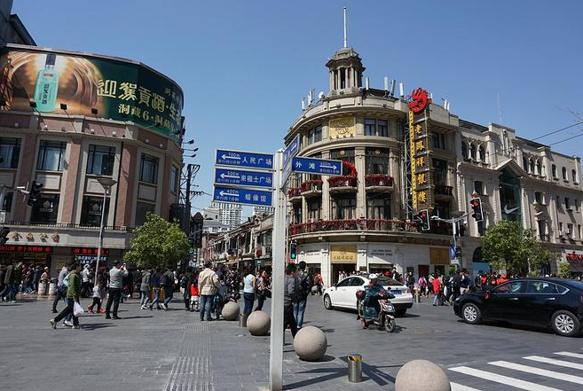 南京新街口街景图片
