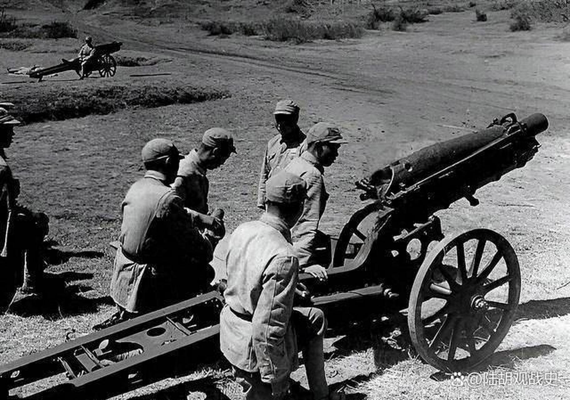 美国m1 75毫米榴弹炮,是美国在一战结束,为了近距离支援步兵而研发的