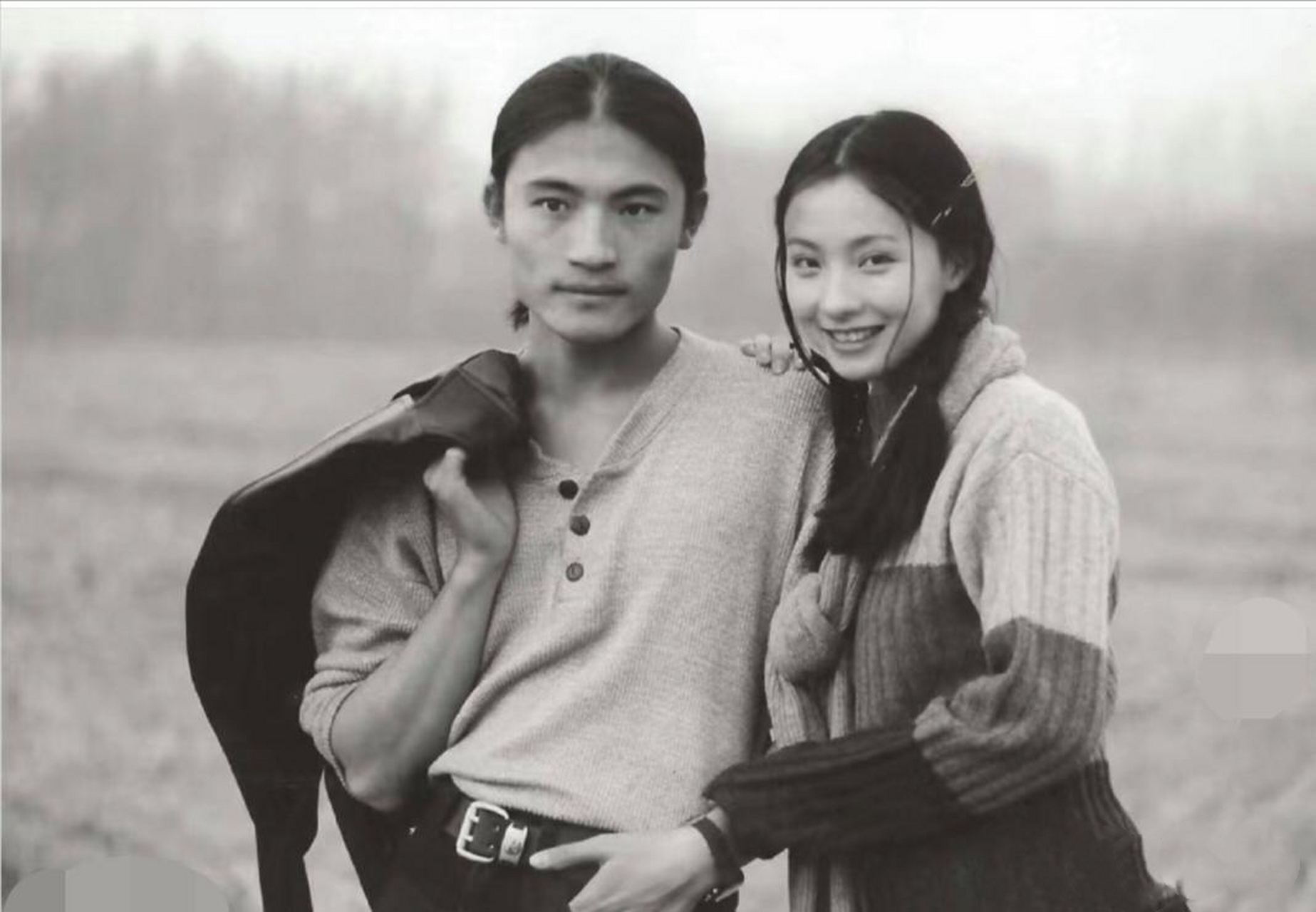 年轻时的陶虹和耿乐