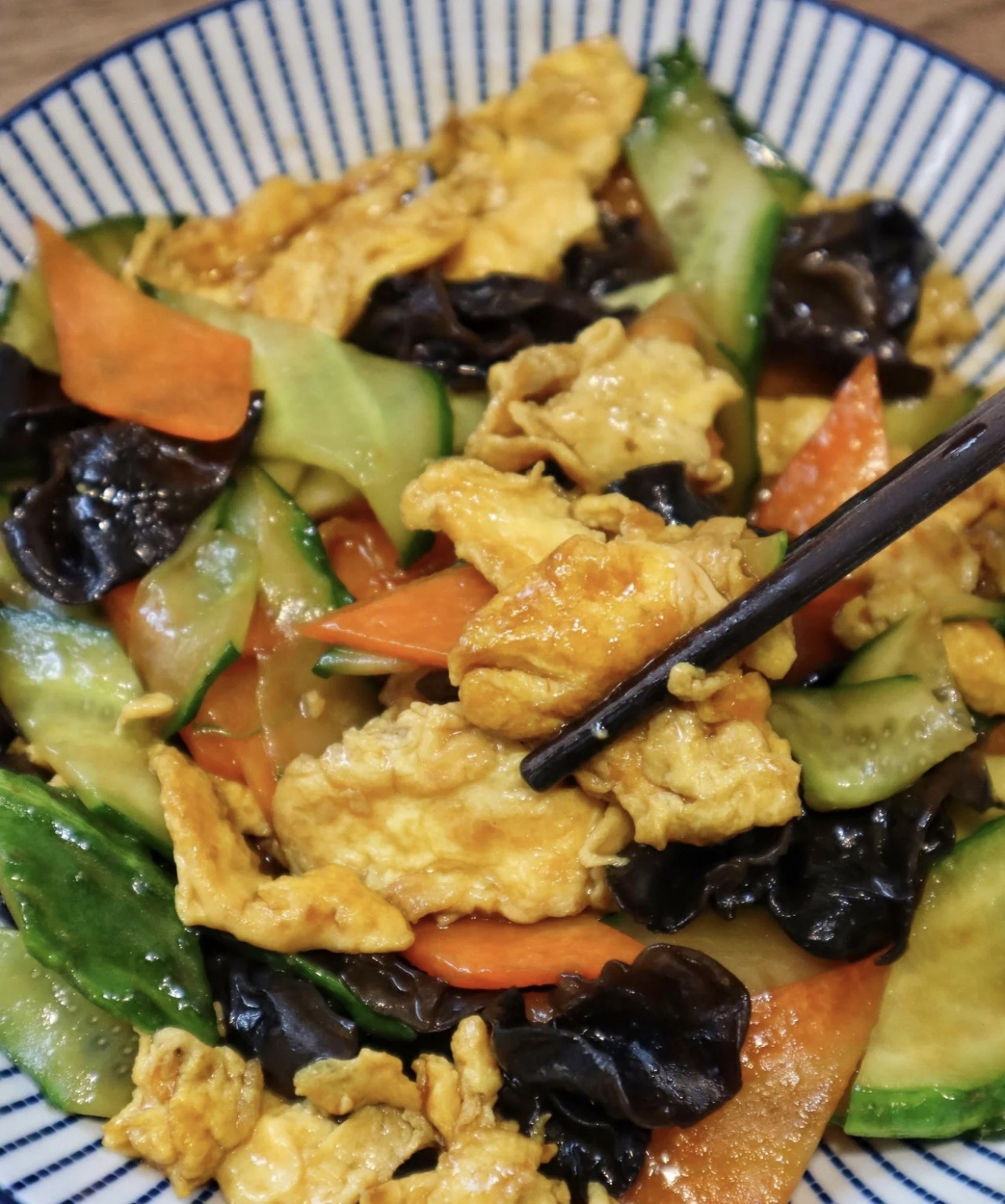 减脂又好吃的木须鸡蛋