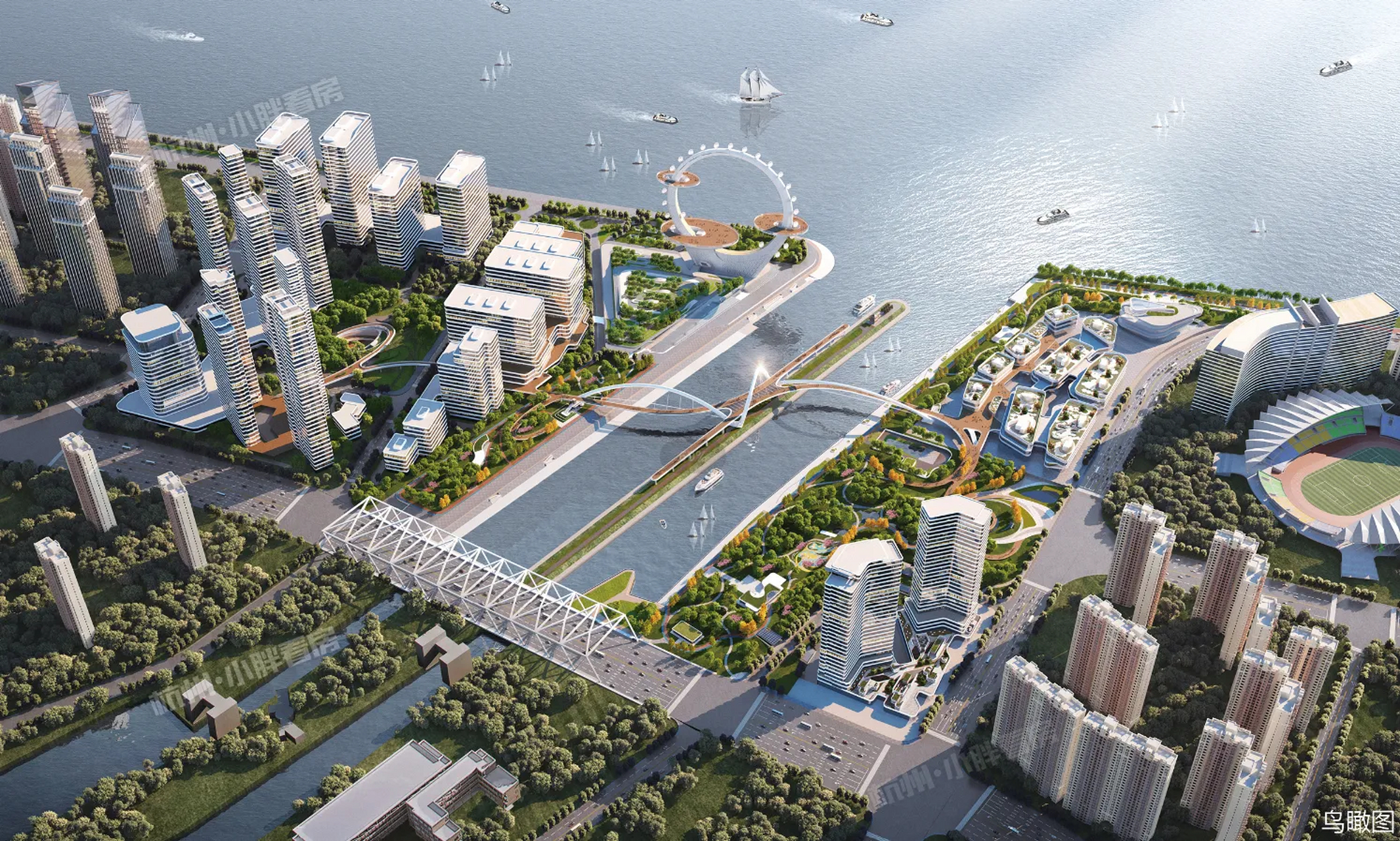 大平层 315-350方围合式小区商业大平层 钱江新城二期正式拉开帷幕