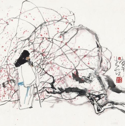 雪满山中高士卧,月明林下美人来,这首咏梅诗到底用没用典故?