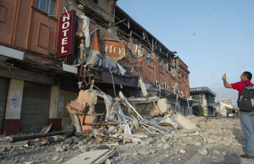 仅次于1960年95级大地震——2010年智利88级大地震