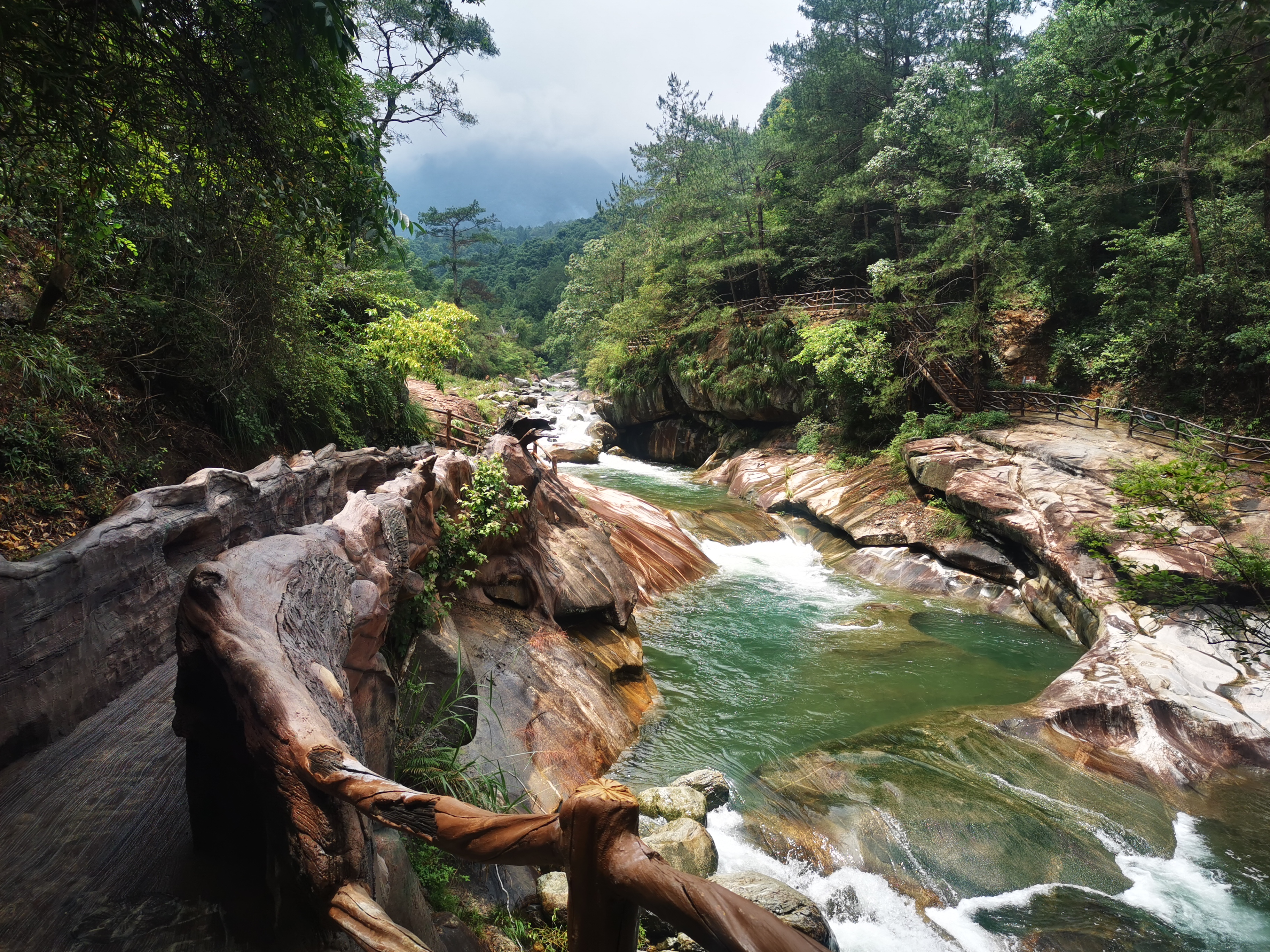 庐山观音桥景区图片