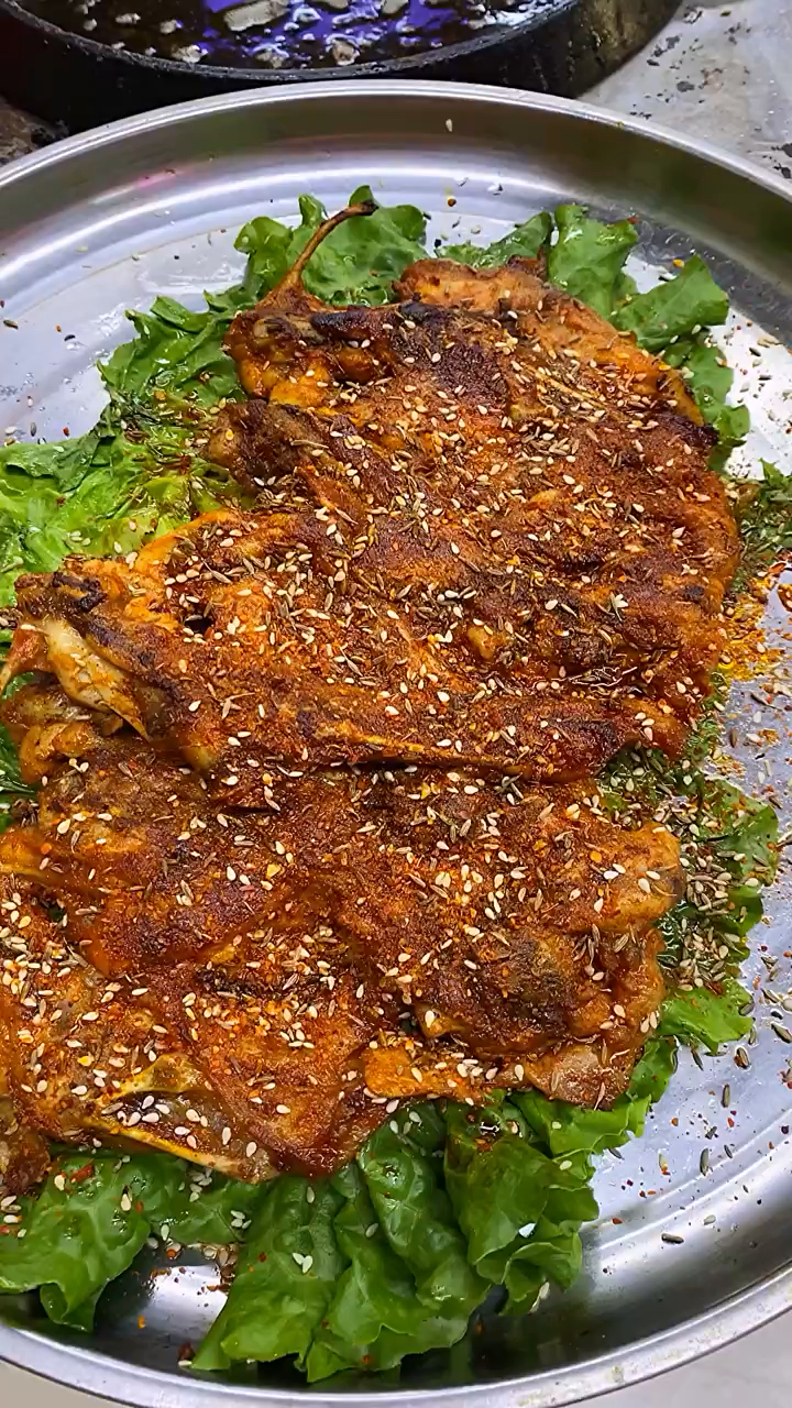 铁板香辣大鸡架