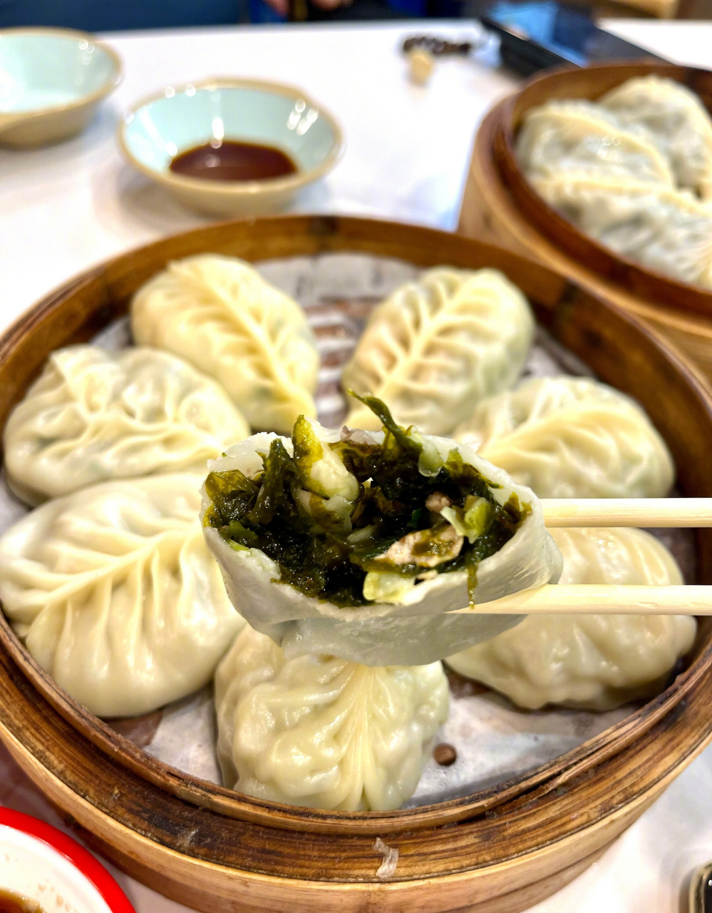 【鼎味海菜包子铺】地址:沙河口区中山路433号 一直挺关注的小店,今天