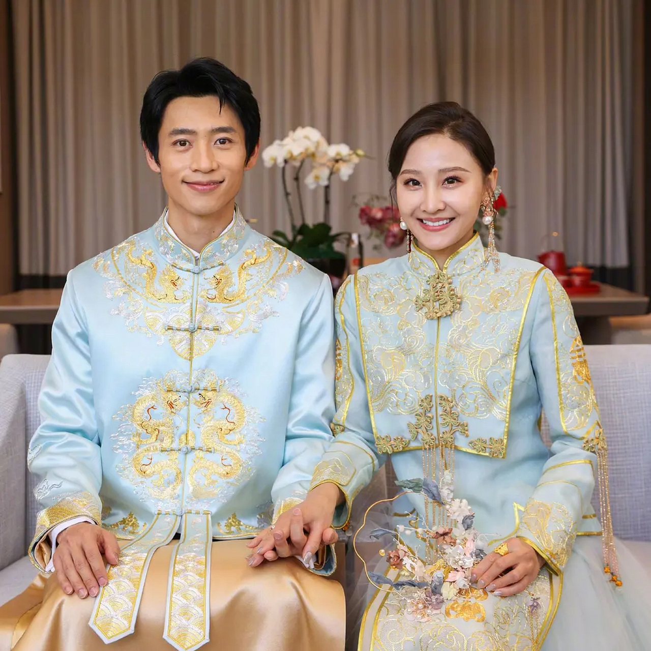 明星的中式喜服你喜欢哪位的?