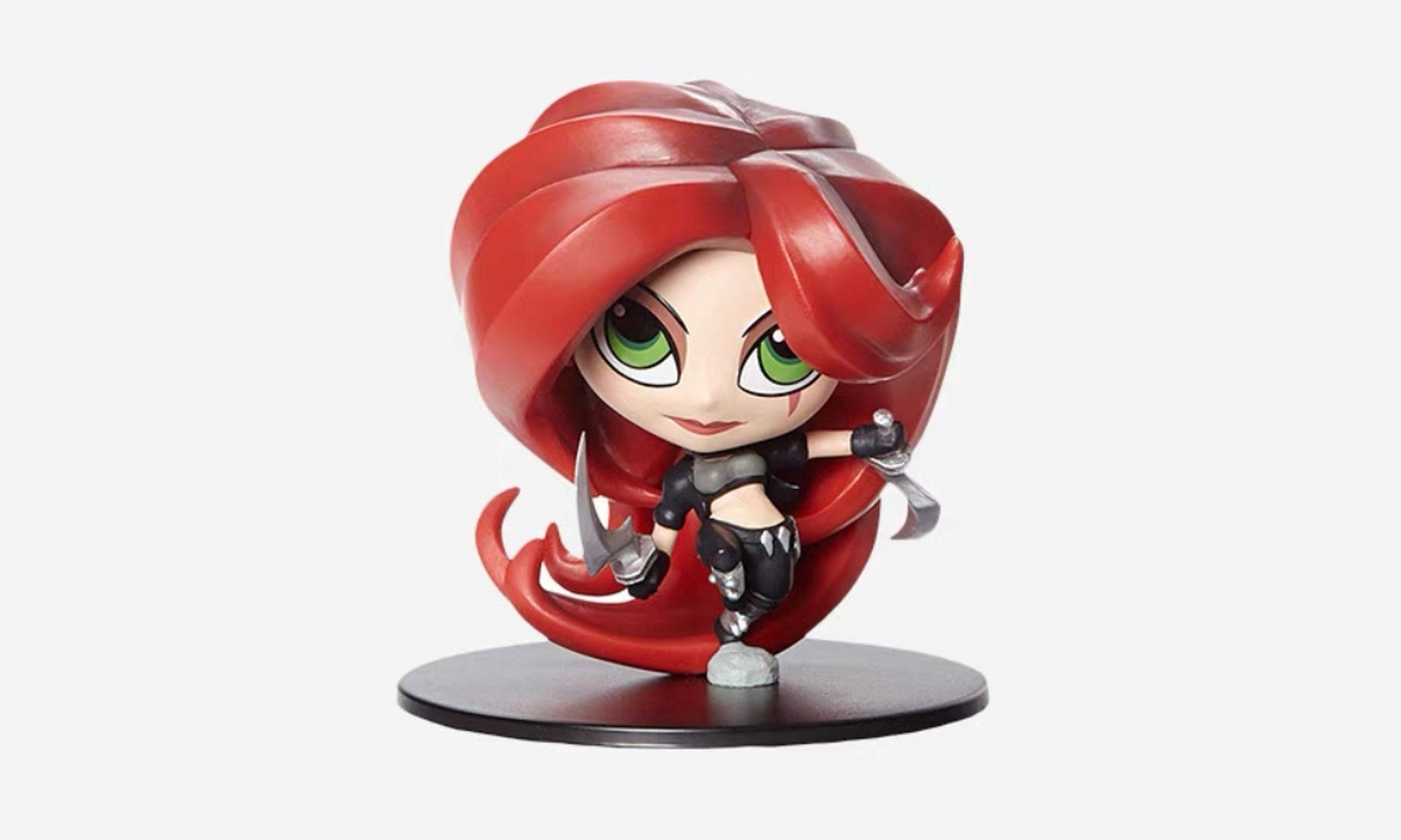 lol英雄联盟正义天使凯尔皮城执法官蔚卡特琳娜手办q版公仔模型摆件