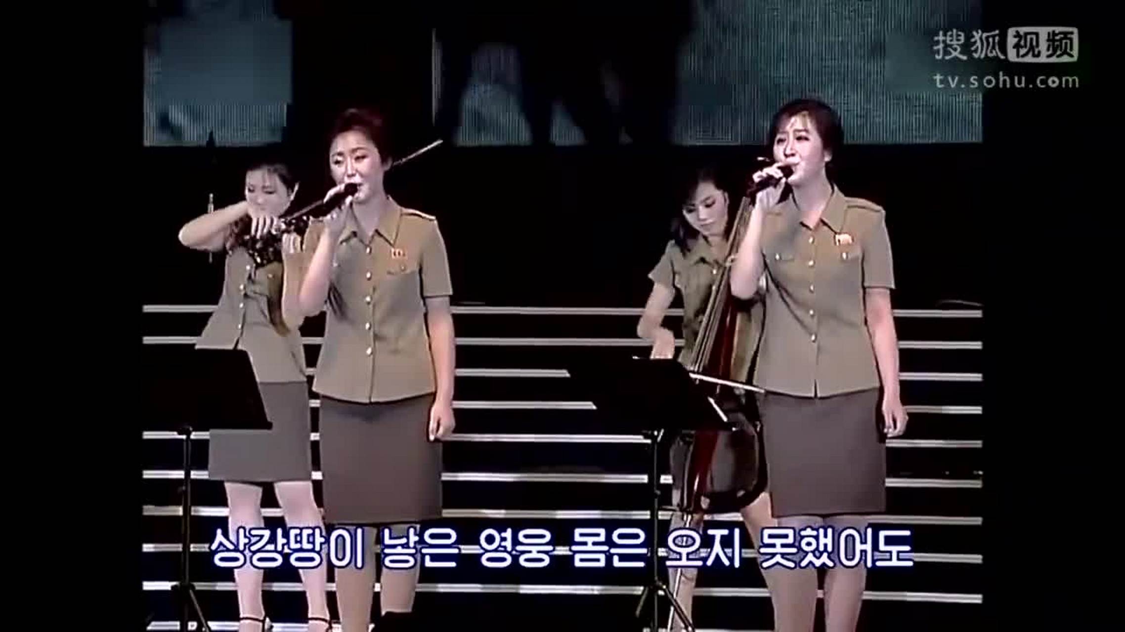 朝鲜国宝级女团,牡丹峰乐团,每个人都是从数万人中层层选拔而来(二)