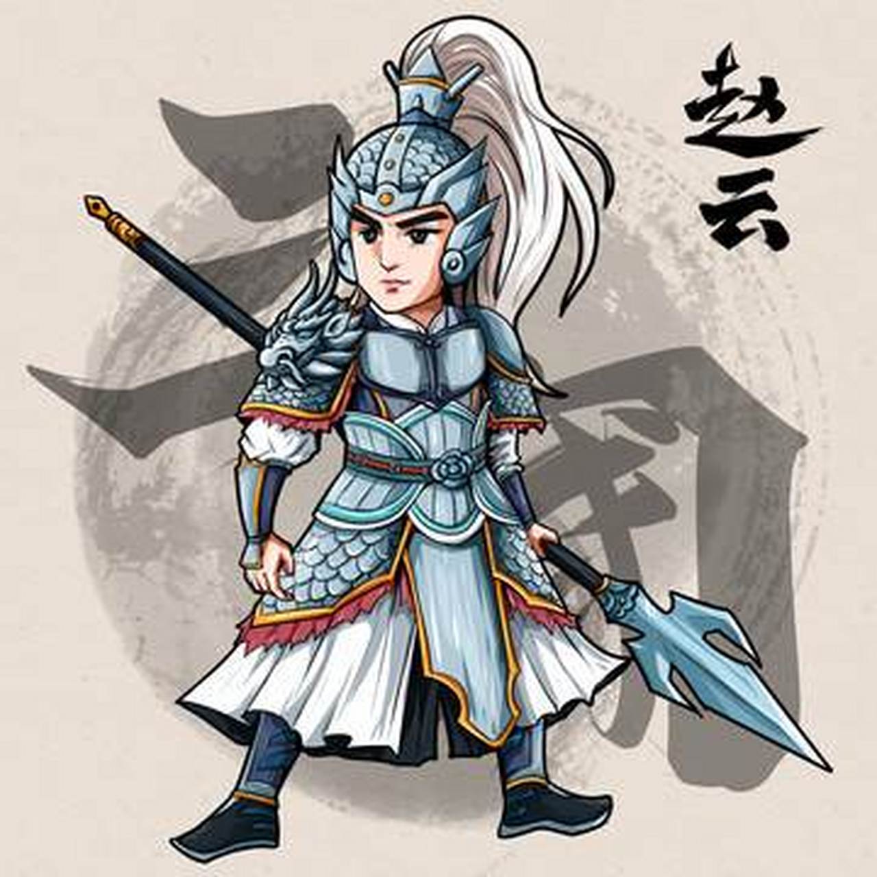 "大富豪"常山赵子龙的搞笑故事  古时候,三个闲汉在街头聊《三国》,争