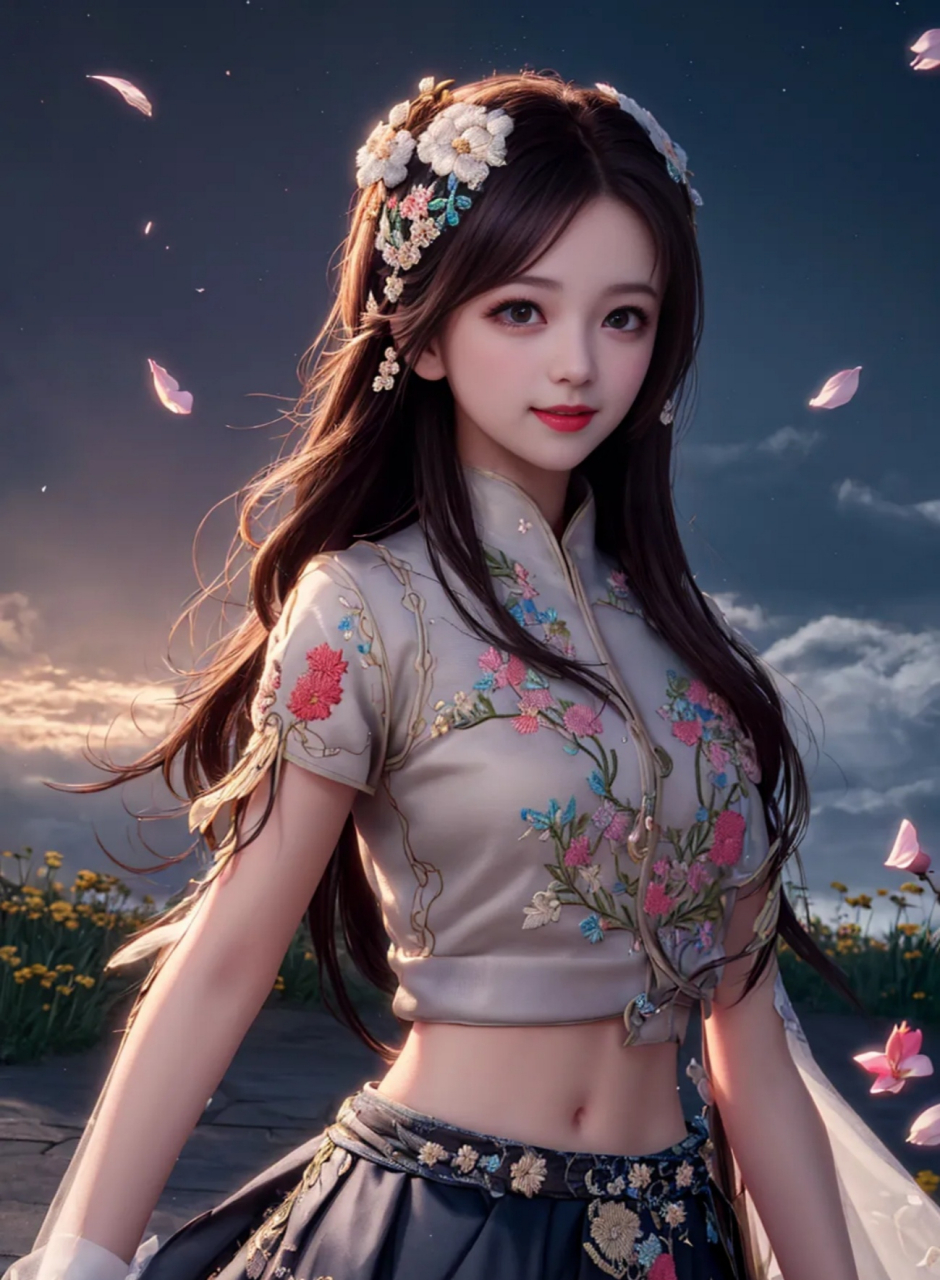 ai绘画 写实古风小姐姐 676767