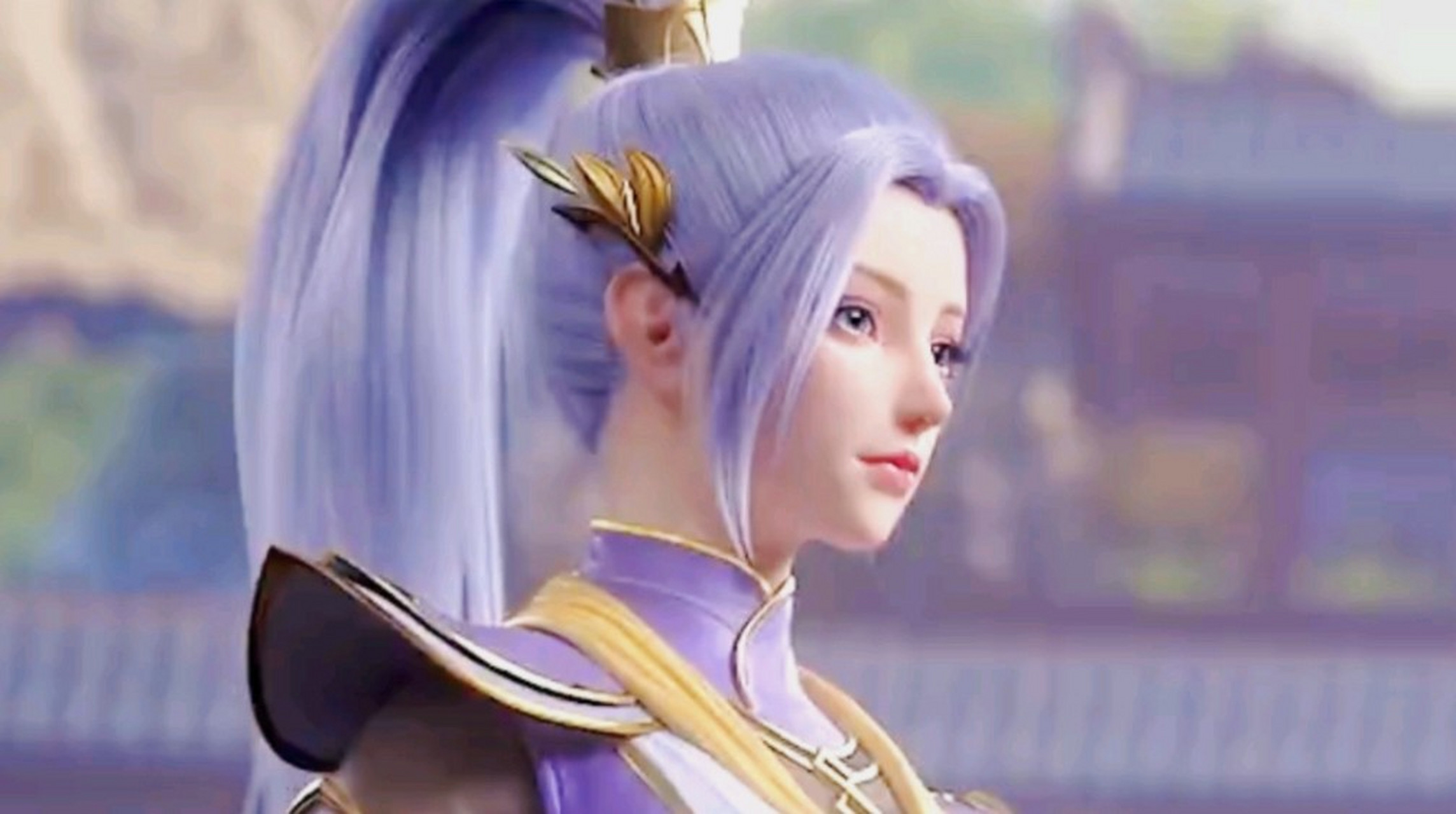 《斗破苍穹年番》黑丝学姐韩月也太好看了吧.