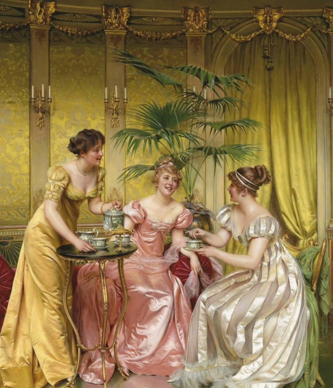 十七世纪～欧洲宫廷油画～欣赏欣赏呗.