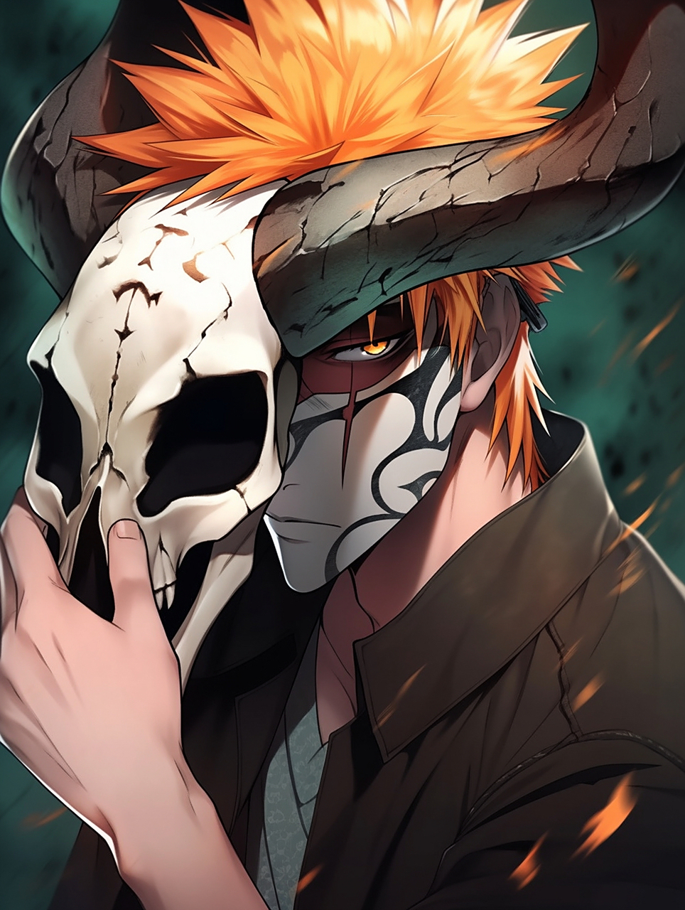 当死神《bleach》遇上ai,能碰出什么样的时尚火花? #壁纸# #死神