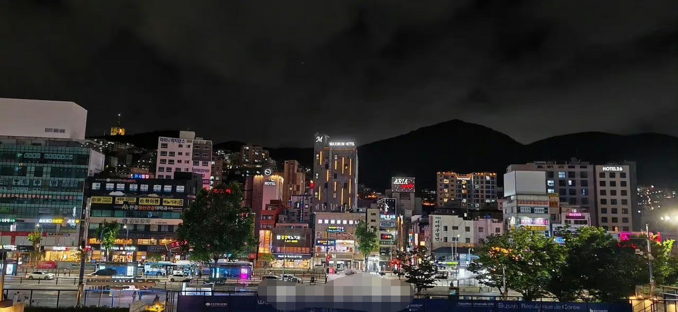 韩国釜山的夜景怎么样?像我国的几线城市?