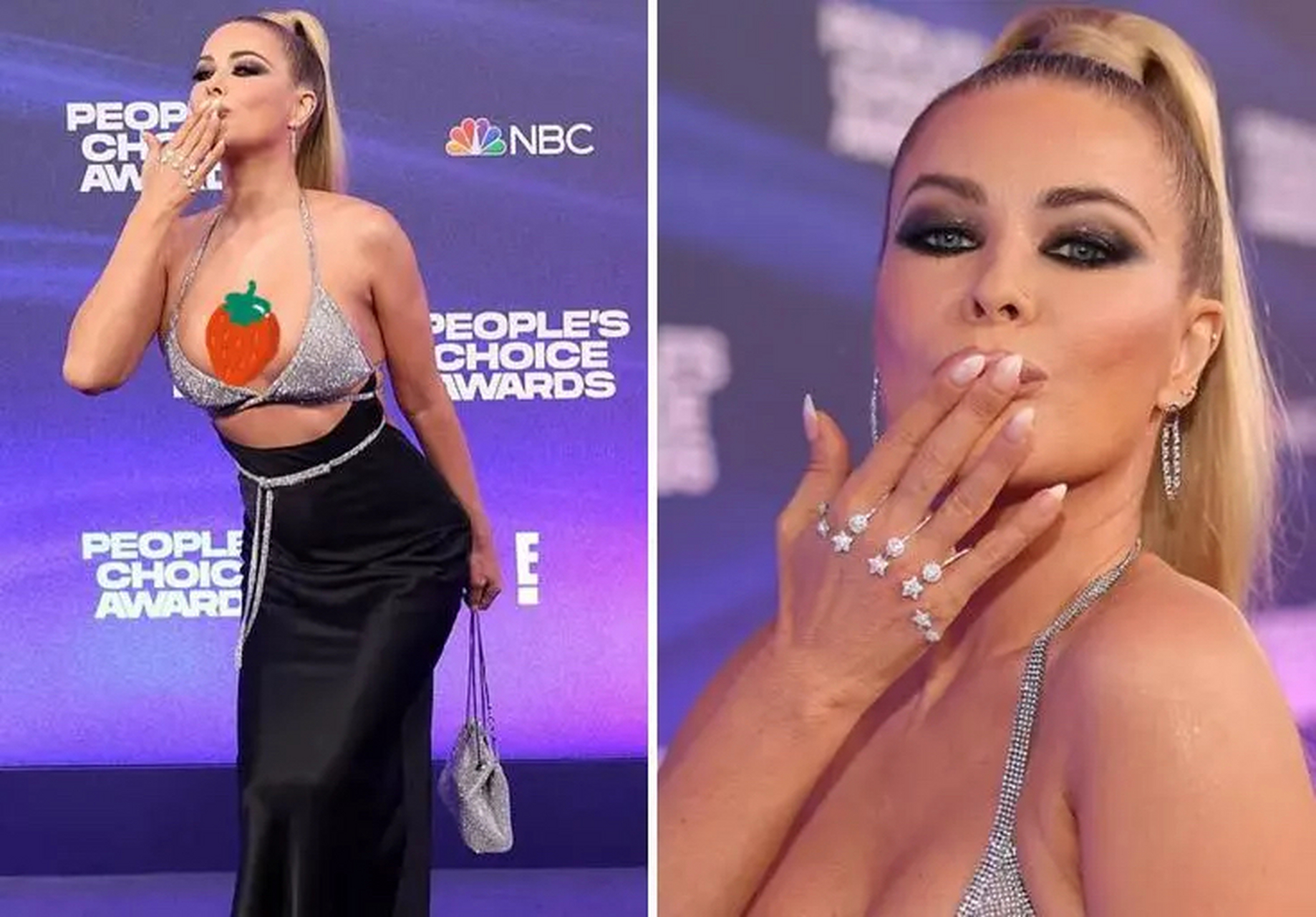 【罗德曼岁前妻走红毯,身材仍火辣!