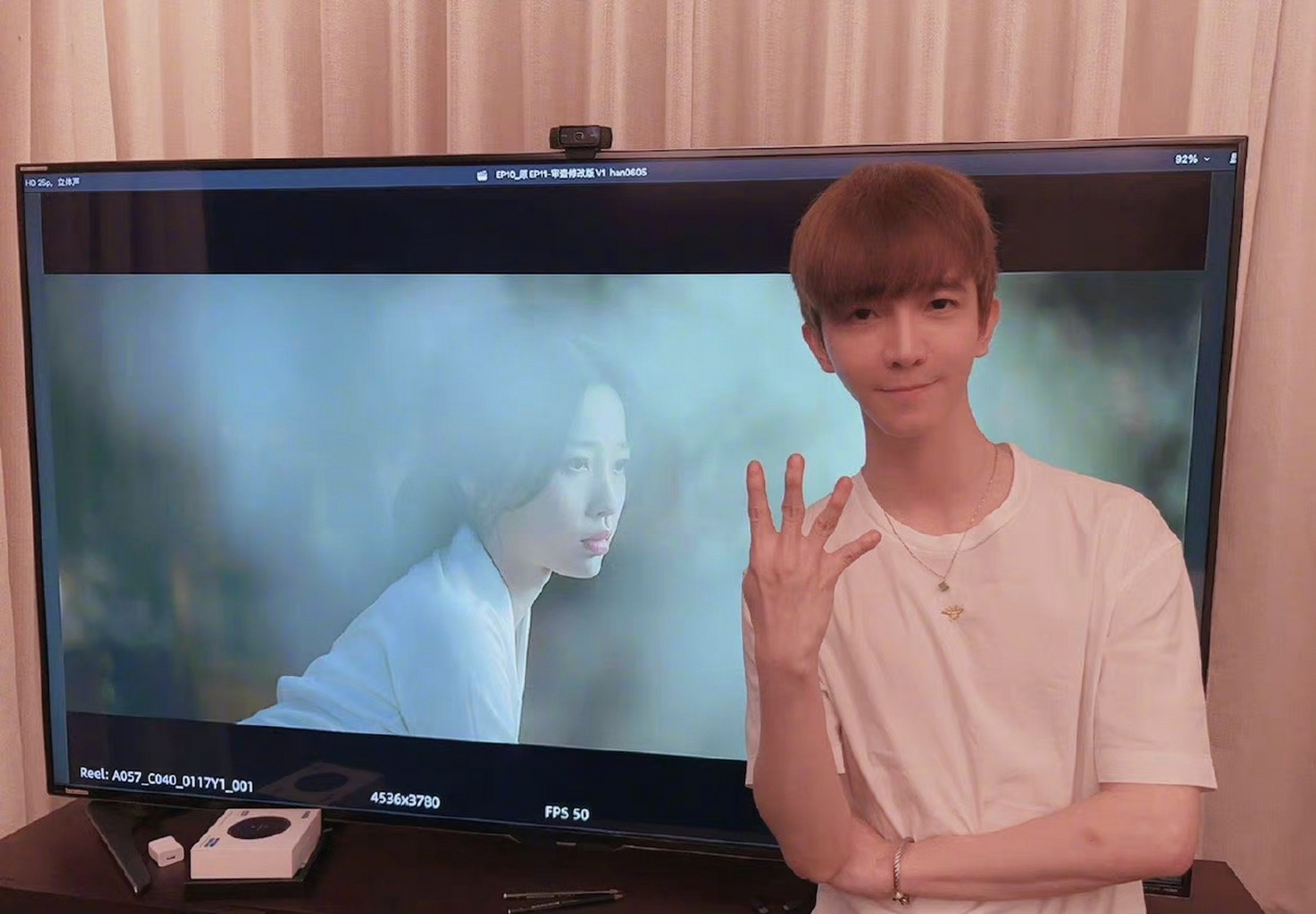 郭敬明40岁了,不禁感叹时光你慢些走吧 #ai共创计划