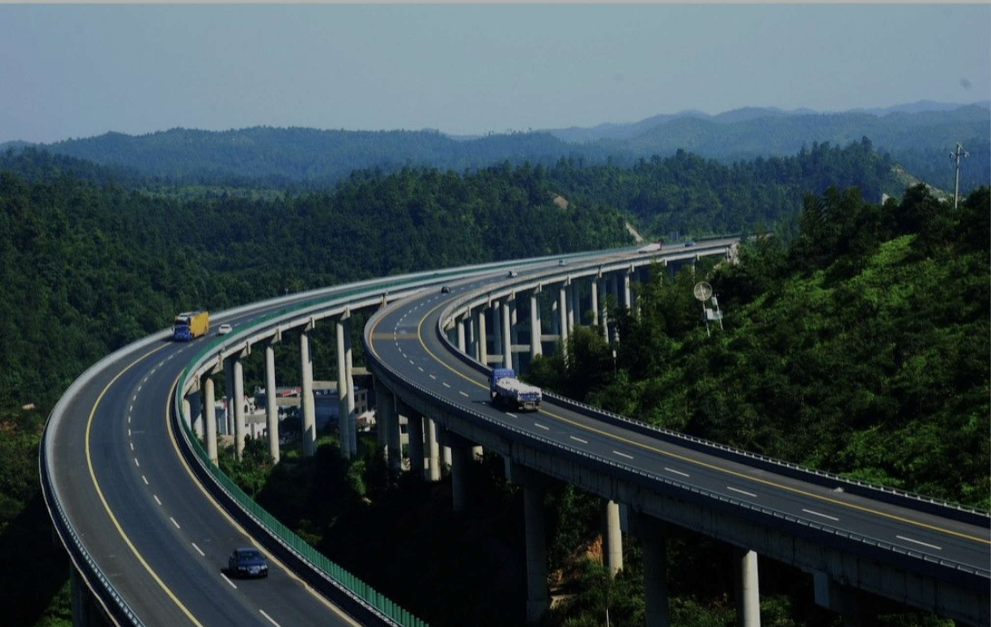 高速公路 真实照片图片