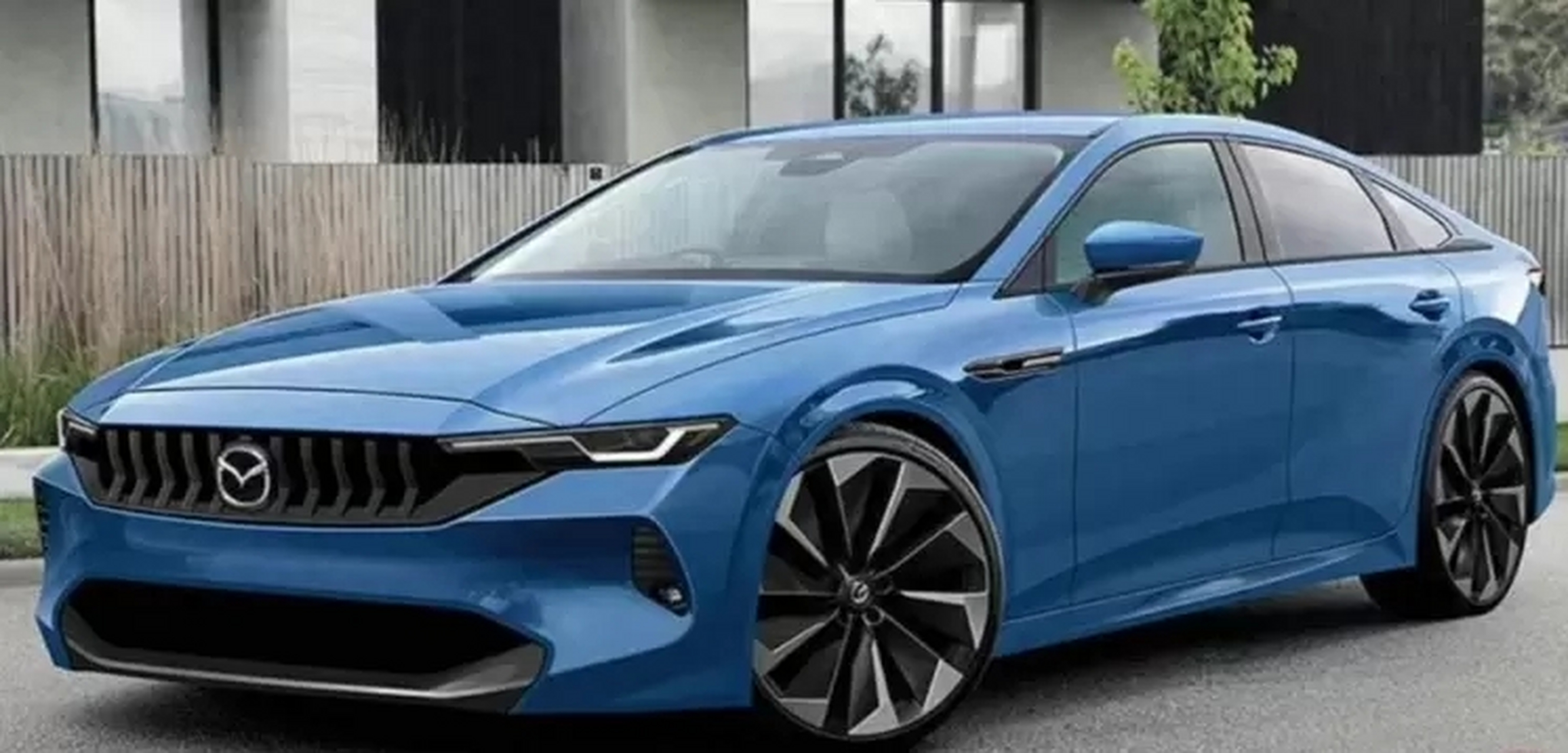 全新马自达6海外曝光,尺寸加大 后驱系统,预计2024年亮相