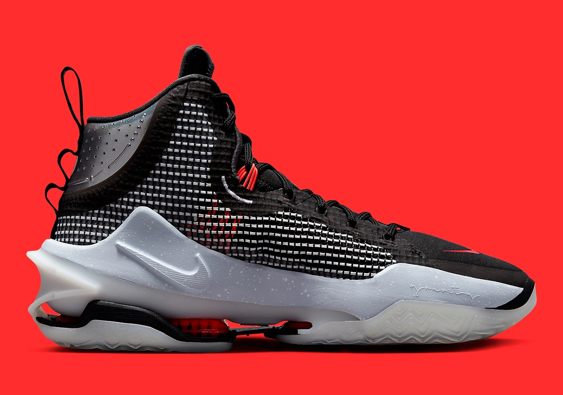 nike zoom gt jump以黑色和太阳红色重新出现