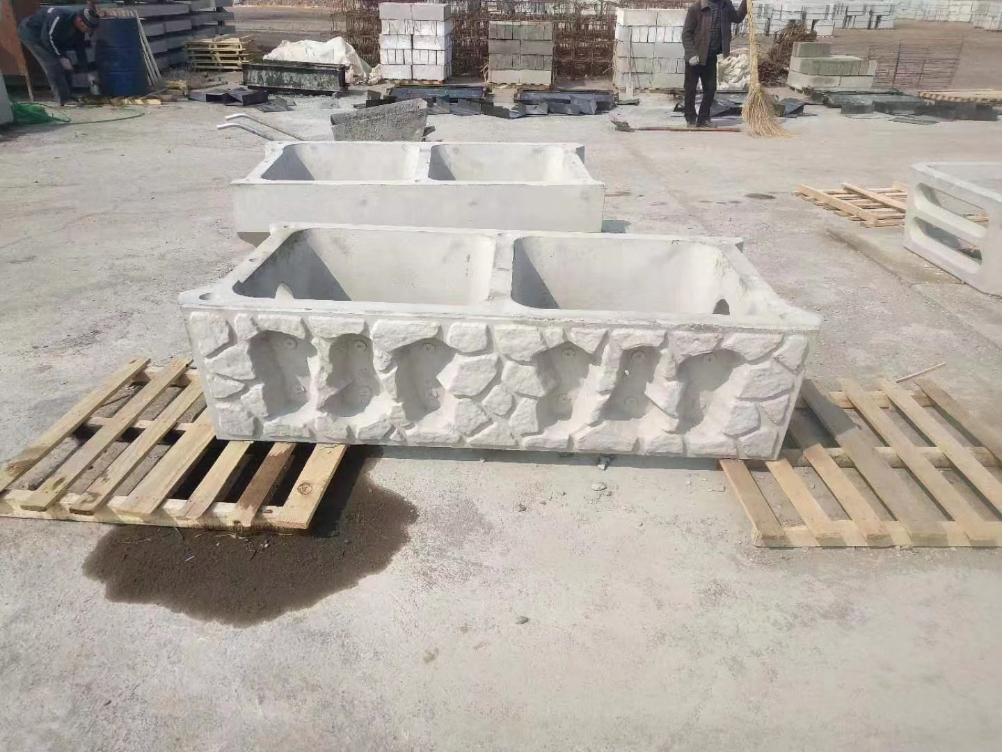 预制河道河堤混凝土生态框