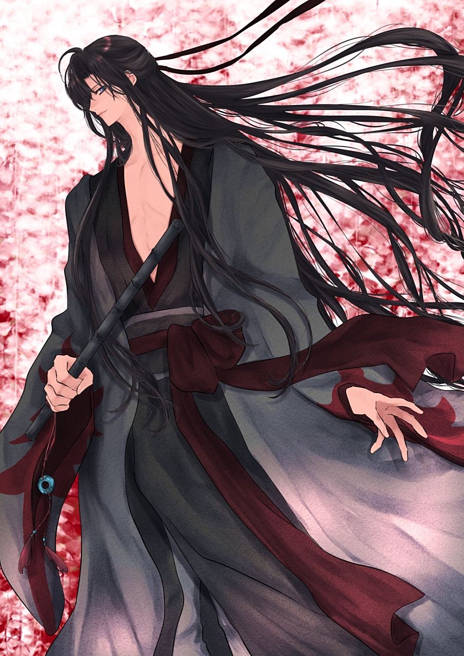 动漫##经典动漫语录#  世人皆叹蓝忘机问灵十三载寻一不归人, 无忍揪