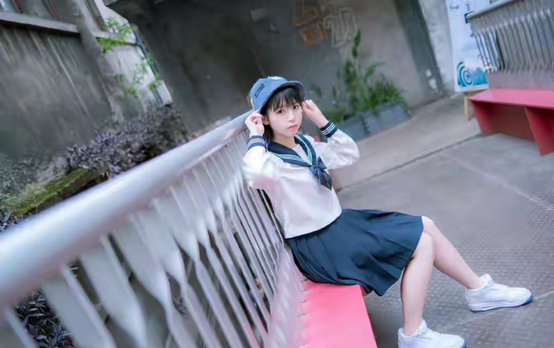 可爱的jk美少女